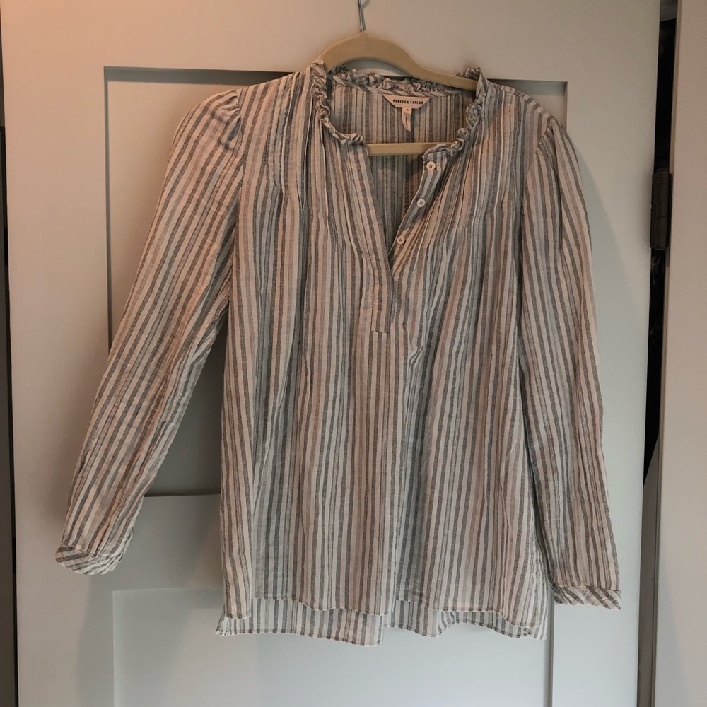 La vie Rebecca taylor striped top